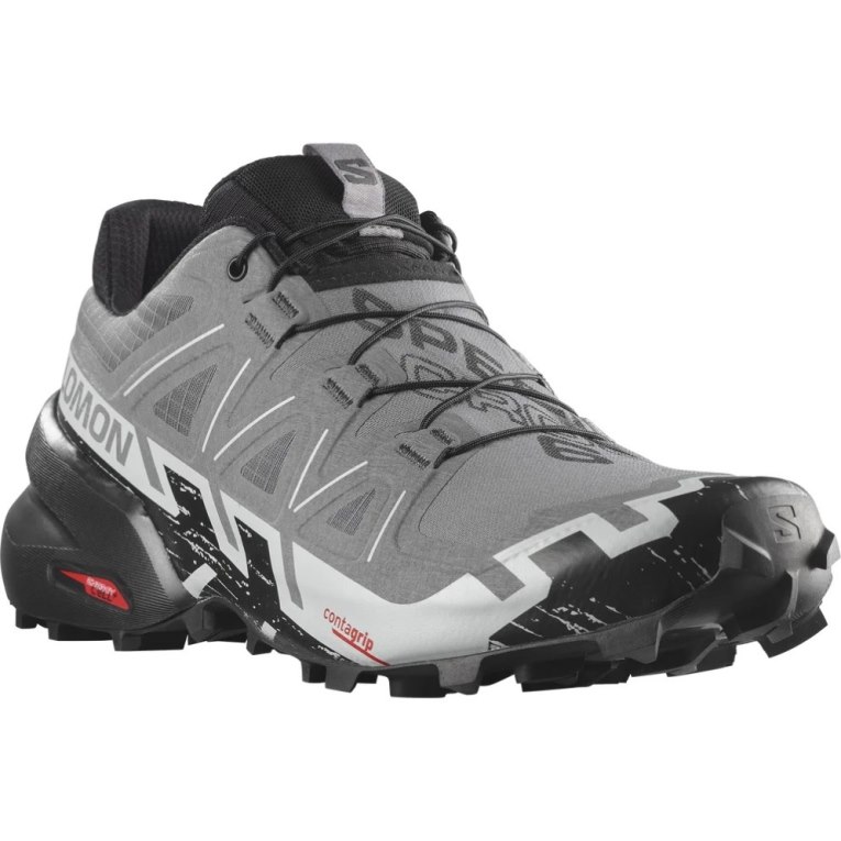 Grey Salomon Speedcross 6 Men's Trail Running Shoes | PH 83695M